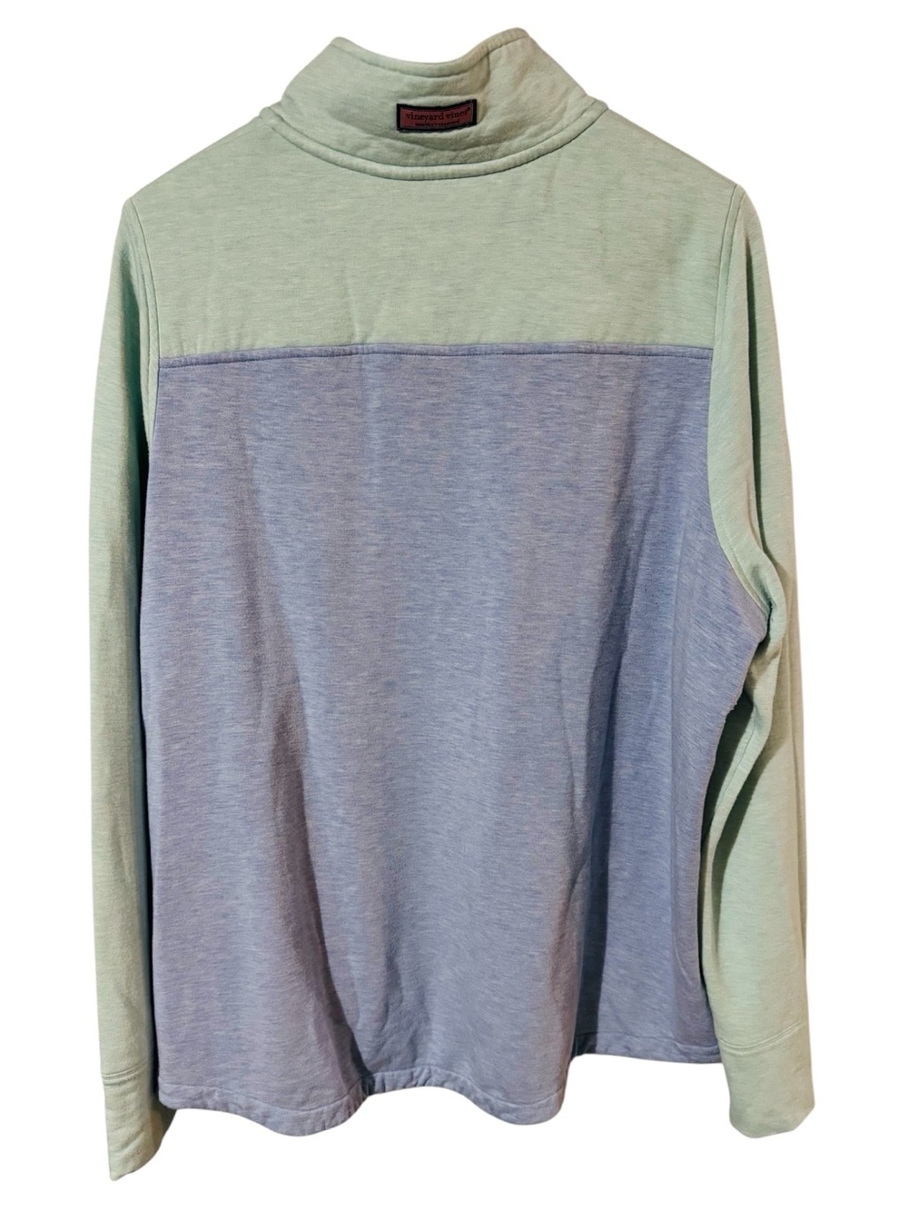 VINEYARD VINES Shep Shirt Relaxed Dreamcloth Pullover 1/4 Zip Logo Women’s 2X - Picture 5 of 8
